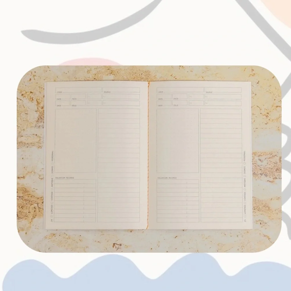 🆕 🎉 rare Collector’s Friend hobby tracker notebook journal planner